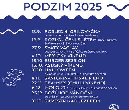 🐟 Podzim plný chutí a zážitků u Máchova jezera