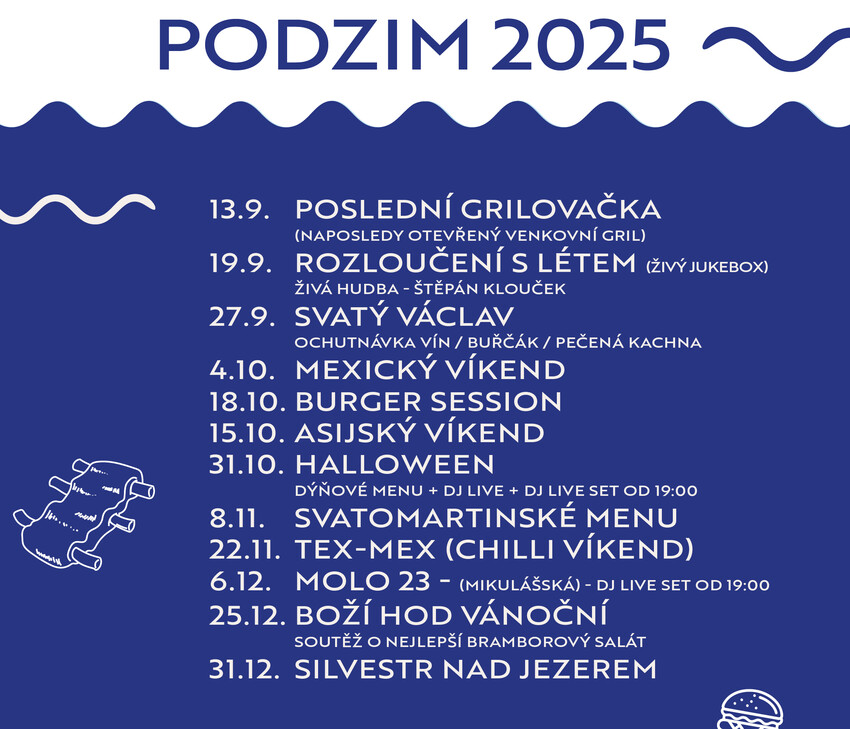 🐟 Podzim plný chutí a zážitků u Máchova jezera